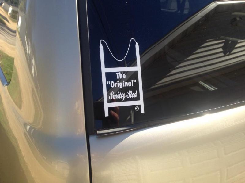 Smitty Sled Decal