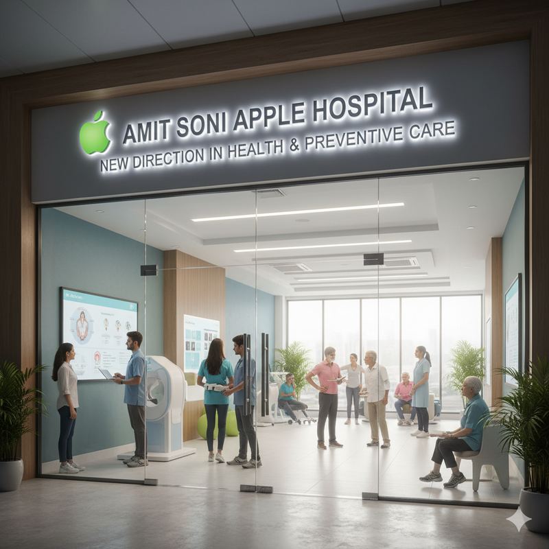 स्वास्थ्य जांच और प्रिवेंटिव हेल्थ केयर की नई दिशा – Amit Soni Apple Hospital