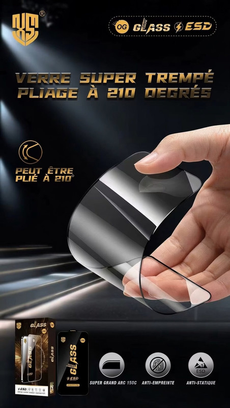 210 degree folding