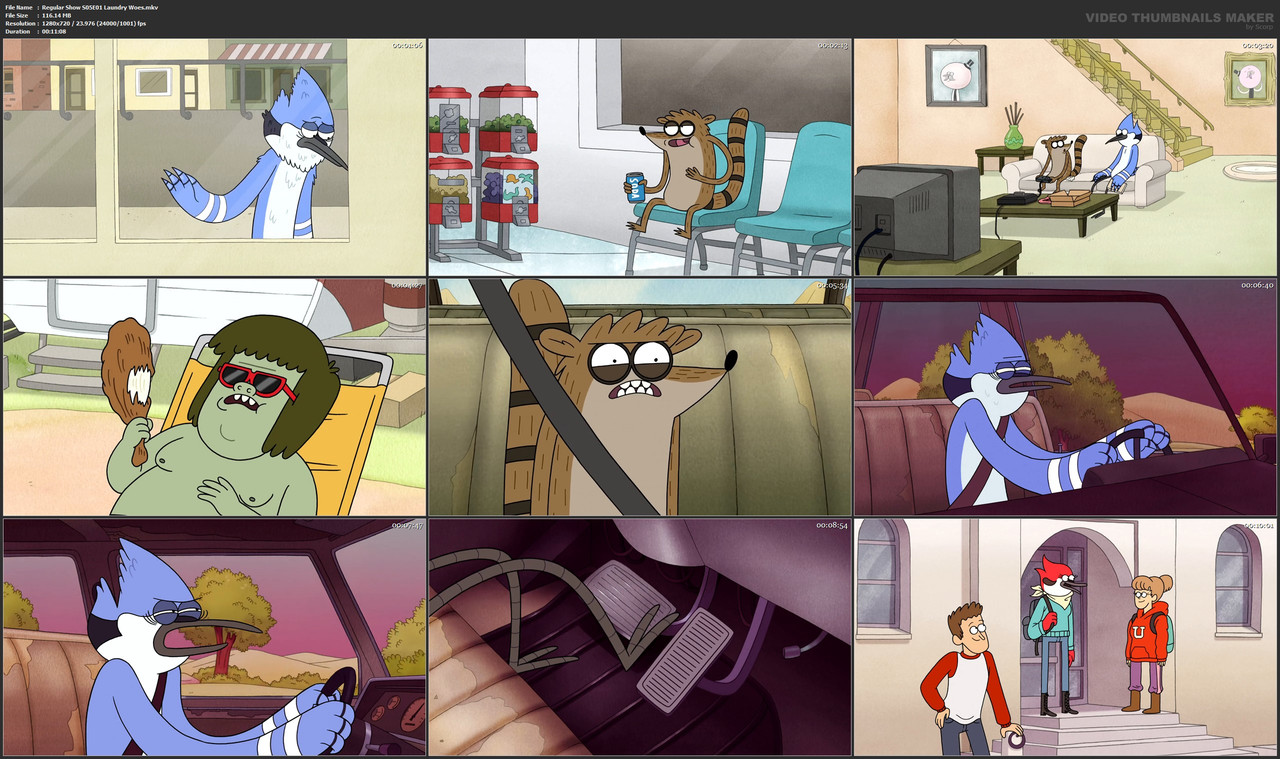 Regular Show S05E01 Laundry Woes.mkv
