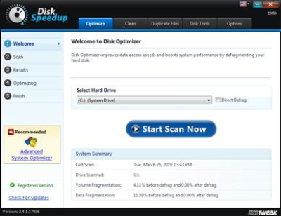 01c08ad0 9926 445c 8cc1 4159d1ce563e - Systweak Disk Speedup 3.4.1.17936 Multilingual
