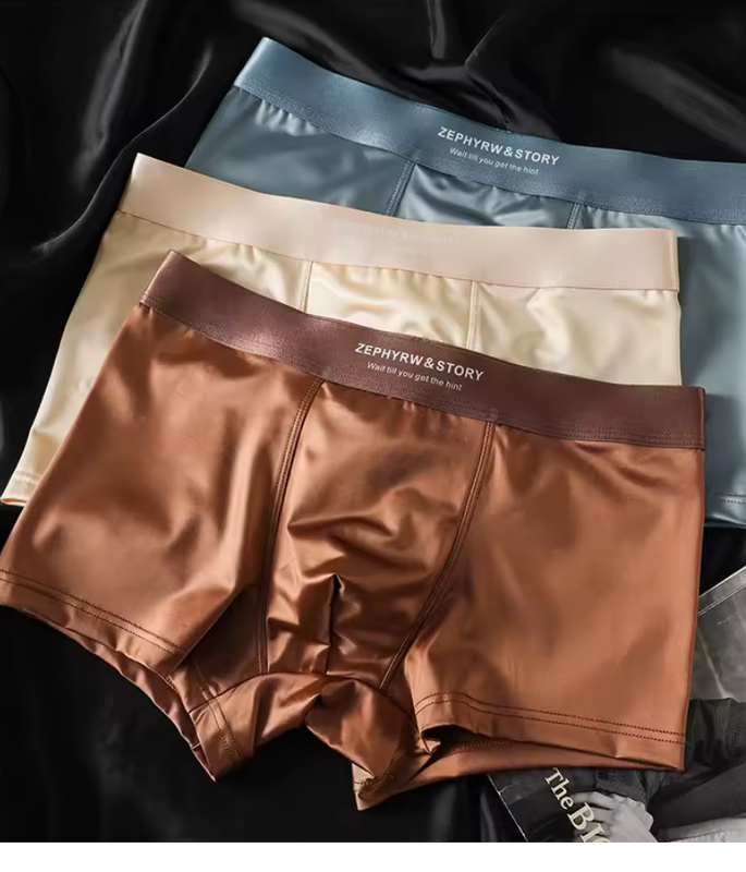 Screenshot 2026 03 27 at 12 31 02 New Summer Smooth Cool Brief Seamless Ultra thin Ice Silk Boxer Pa