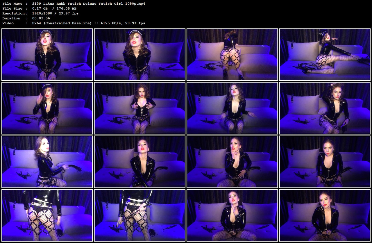 2139 Latex Rubb Fetish Deluxe Fetish Girl 1080p mp4