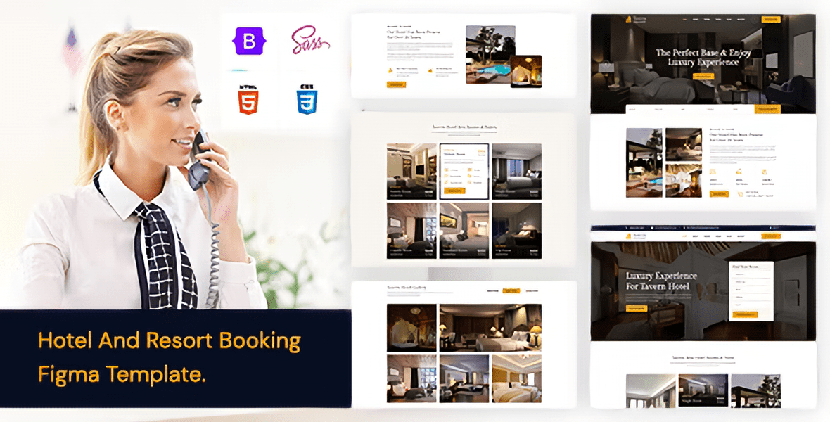Tavern - Hotel & Resort Booking HTML5 Template – Bliter GPL