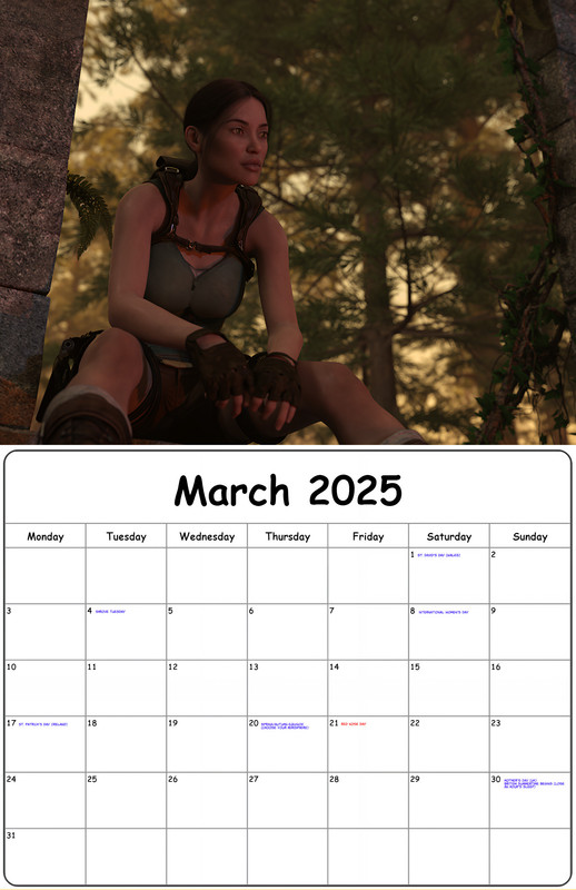 March