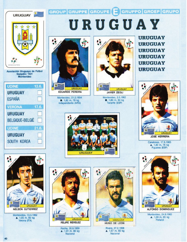 Album Panini Italia 1990-42