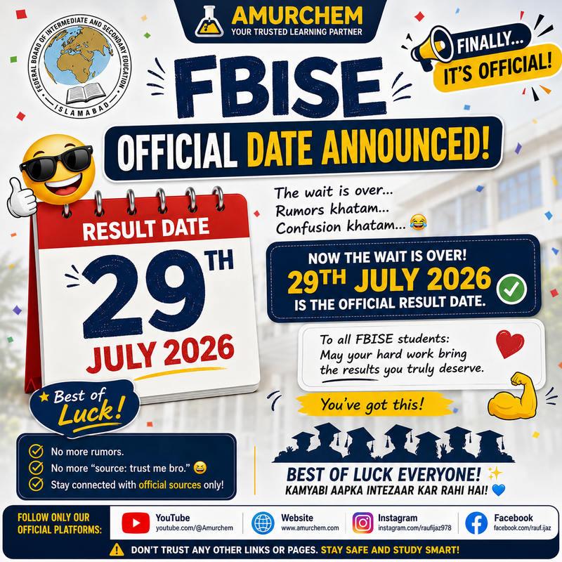 FBISE Result Date Announced