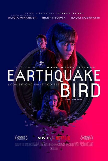 Ptak, który zwiastował trzęsienie ziemi / Earthquake Bird (2019) PL.NF.480p.WEB-DL.XviD.AC3-LTS ~ Lektor PL