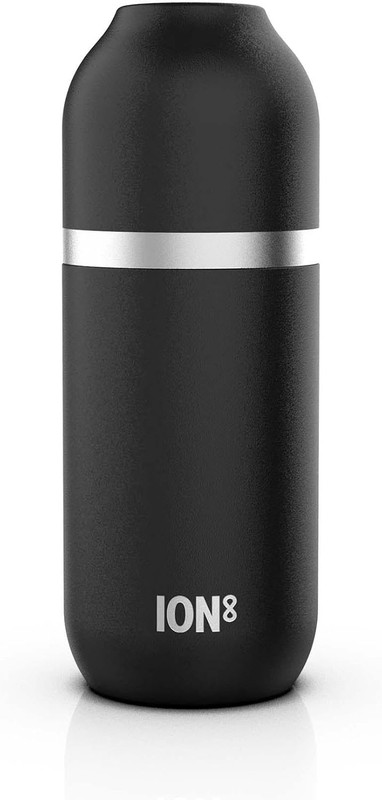 ION8 Vacuum Insulated ThermoShield Flask in matte black