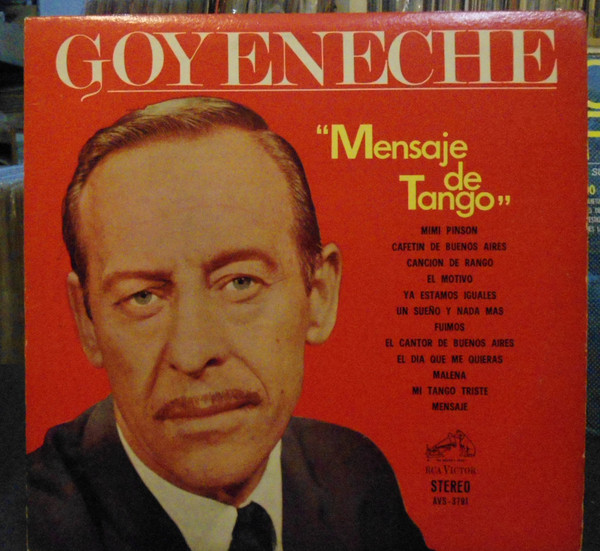 Portada - Roberto Goyeneche - Mensaje de tango (1968)