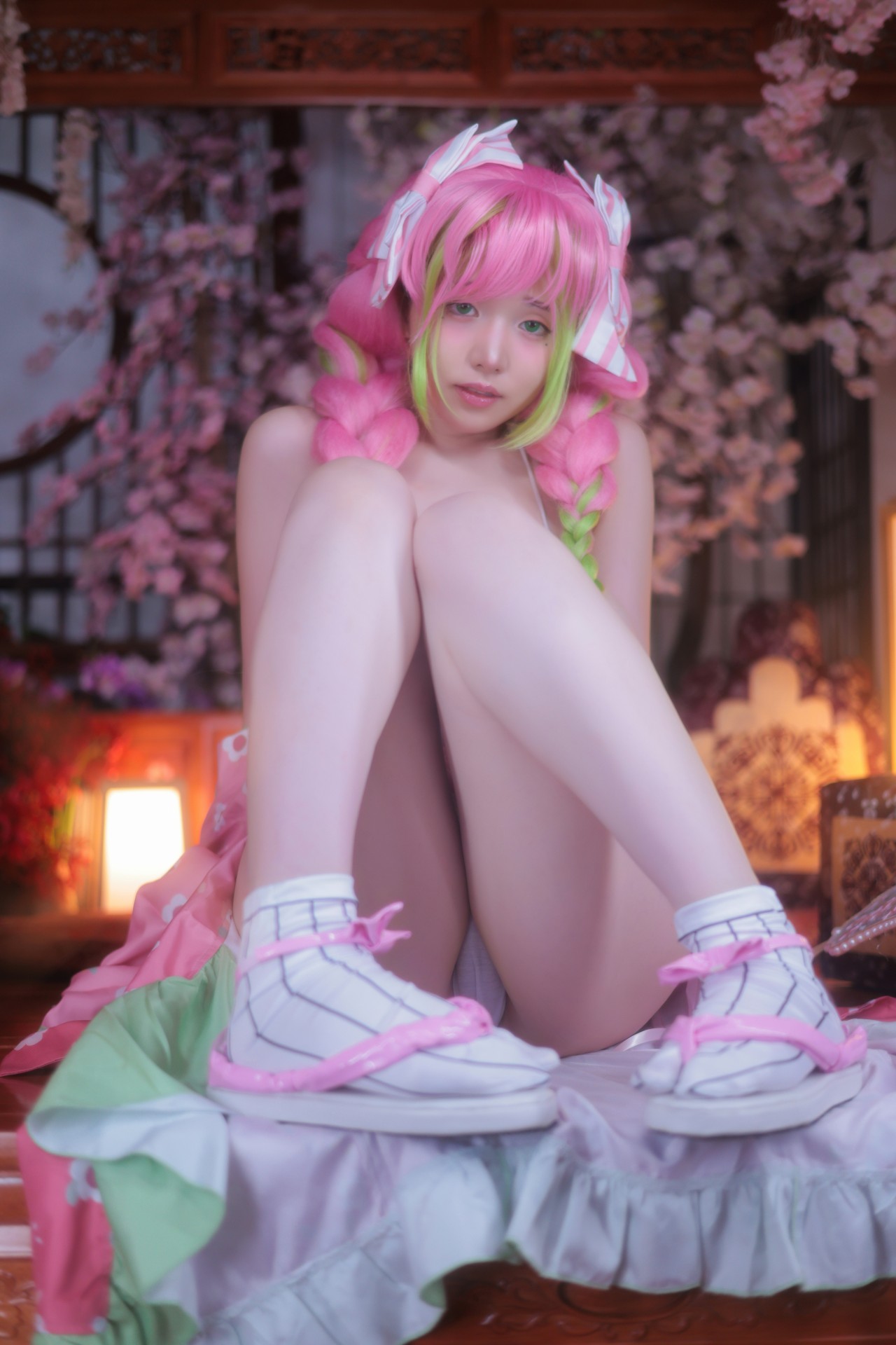 Yeon Woo (연우)，桃色心动！唯美日系场景里的梦幻COS美人插图5