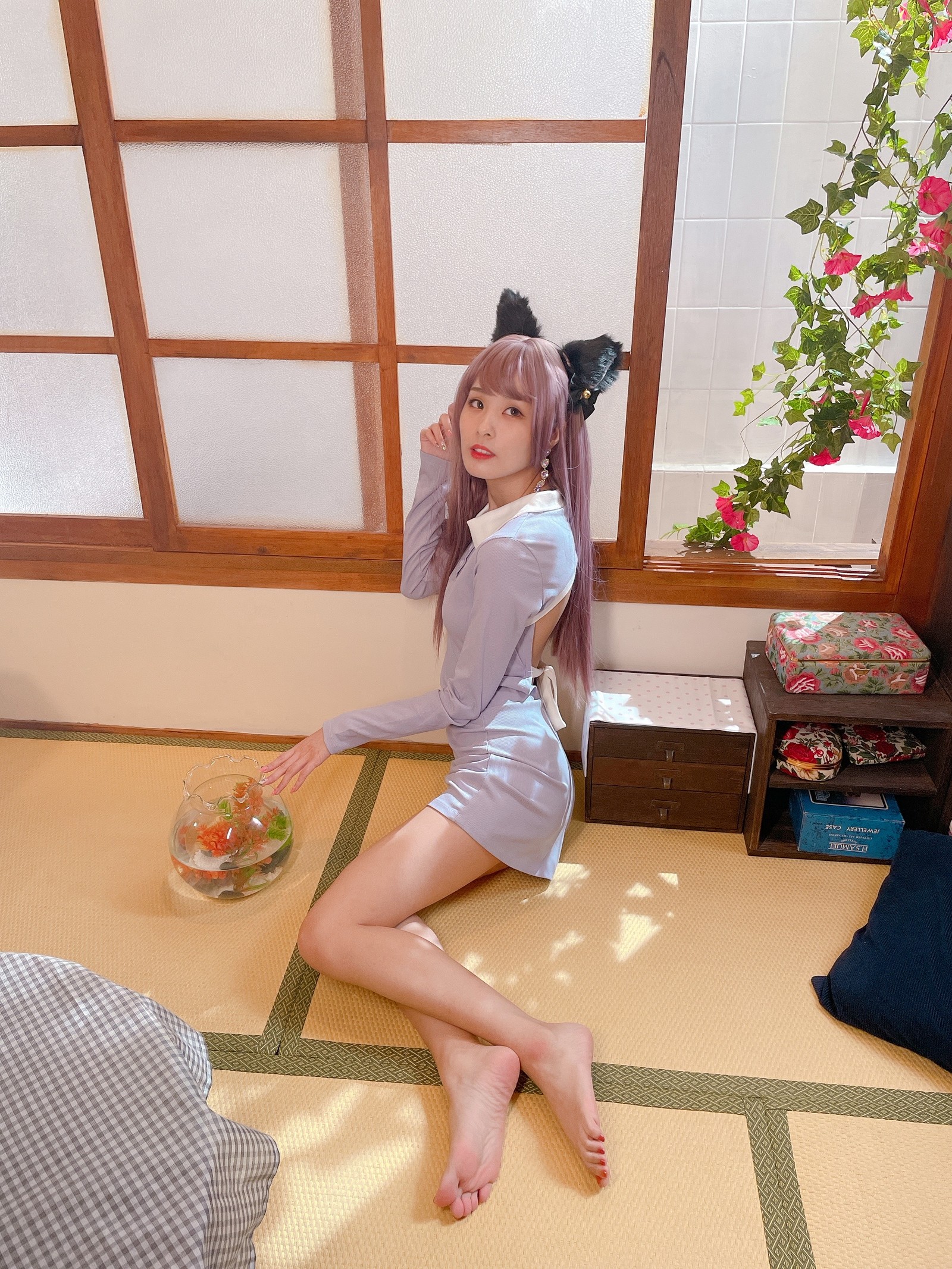 泥泥汝 猫女 主题 Cosplay 写真＋视频合集｜高质量图集（372P｜12V｜1.09GB）插图5