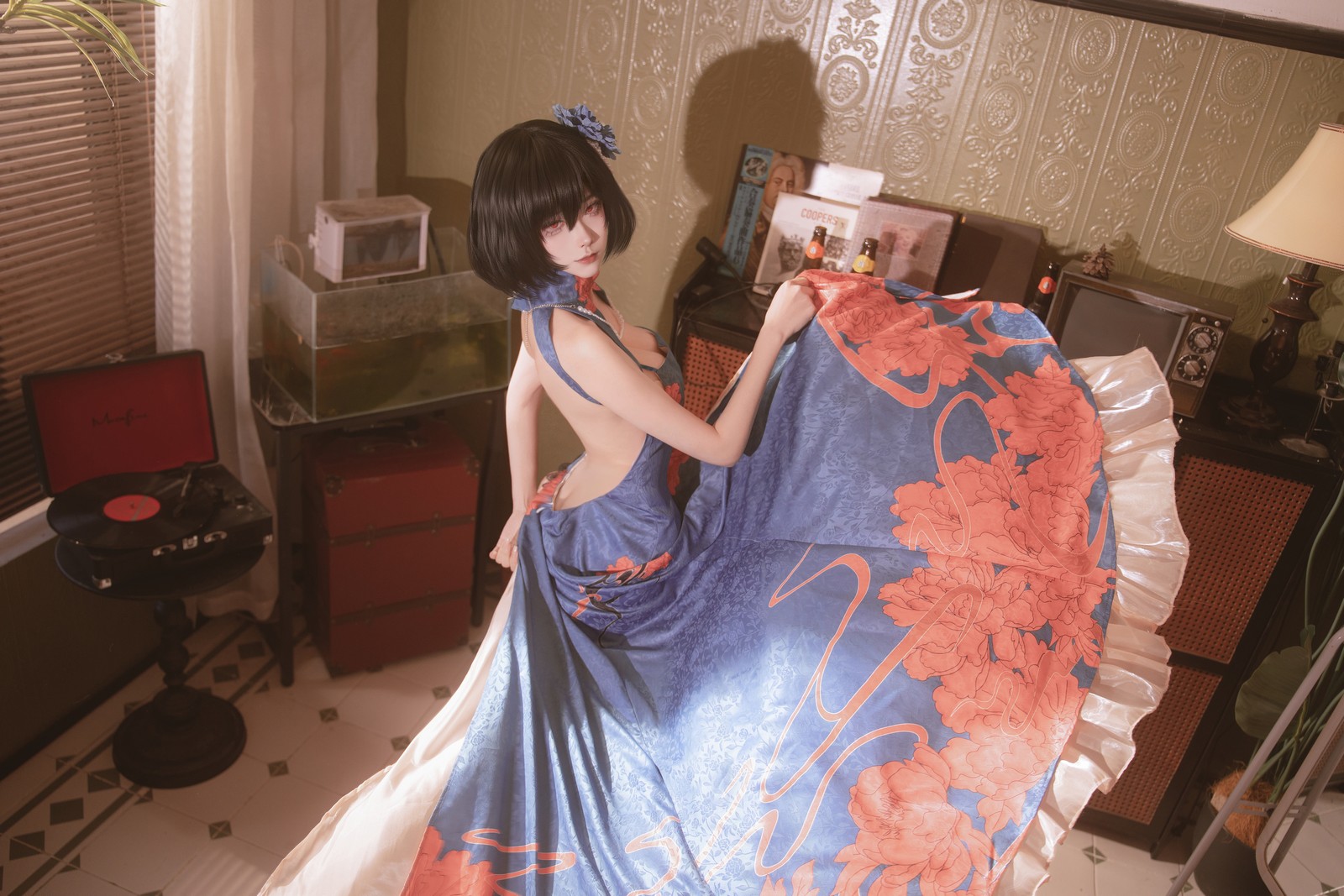 Seya-狮砸 – 碧蓝航线 建武 Cosplay 高清写真（8P-136.8MB）插图5