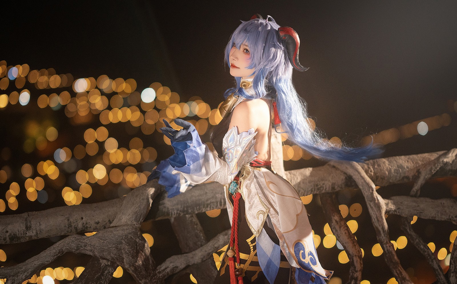 一千只猫薄禾写真 – 原神 甘雨 Cosplay 高清写真套图（16P / 38MB）插图6