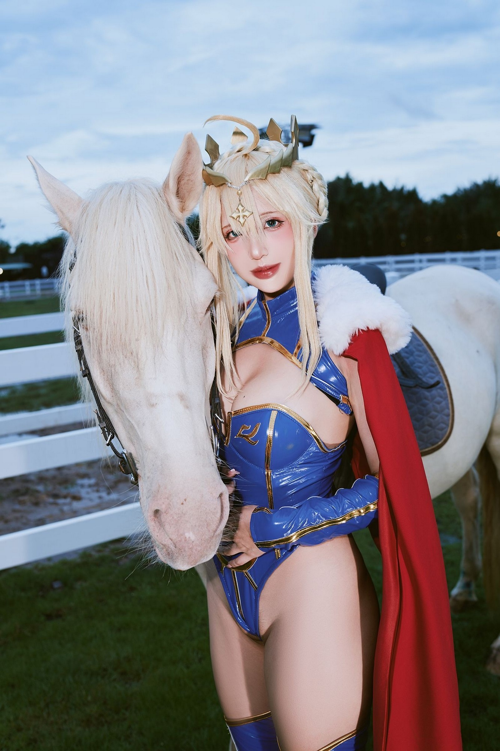 Puy Puy – Artoria Lancer Fate/Grand Order Cosplay 写真+视频（180P+22V-496MB）插图8