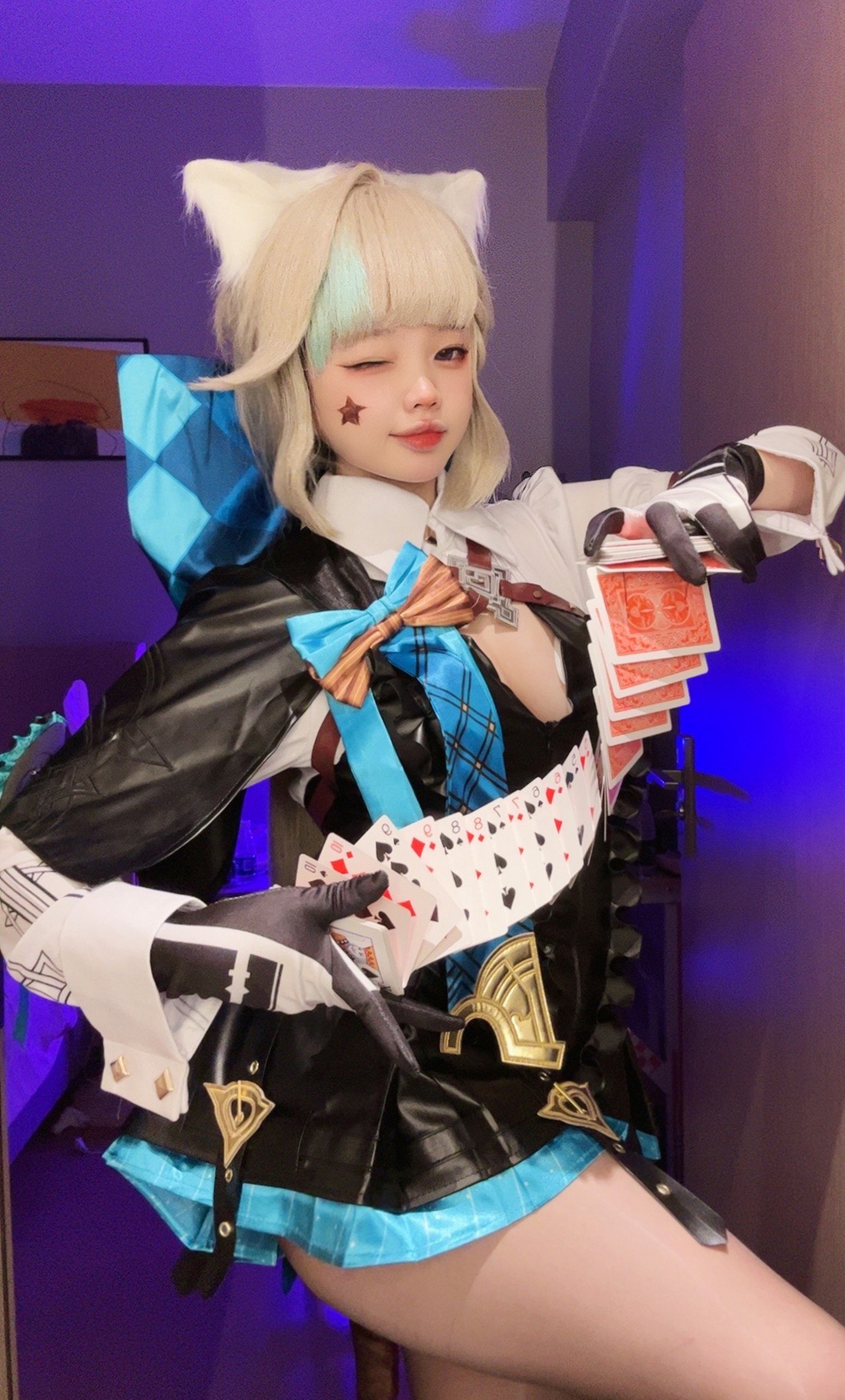 小瑶幺幺 琳妮特 Cosplay 高清写真【53P + 2V｜180.1MB】插图1