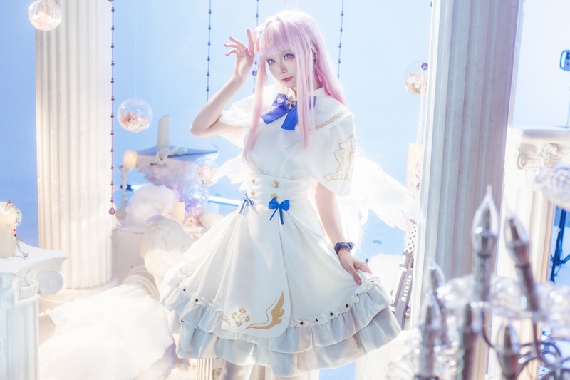 艾西Aiwest 碧蓝档案圣园未花Cosplay写真图集 高清美图合集 40P (415.8M)插图8