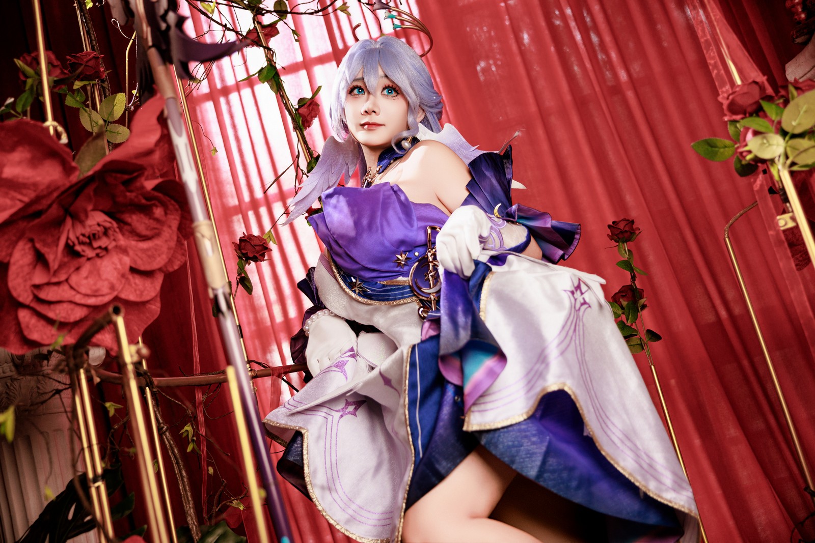 阿雪雪写真崩坏星穹铁道·知更鸟Cosplay图集（90P+1V / 1.04G）高清写真插图7
