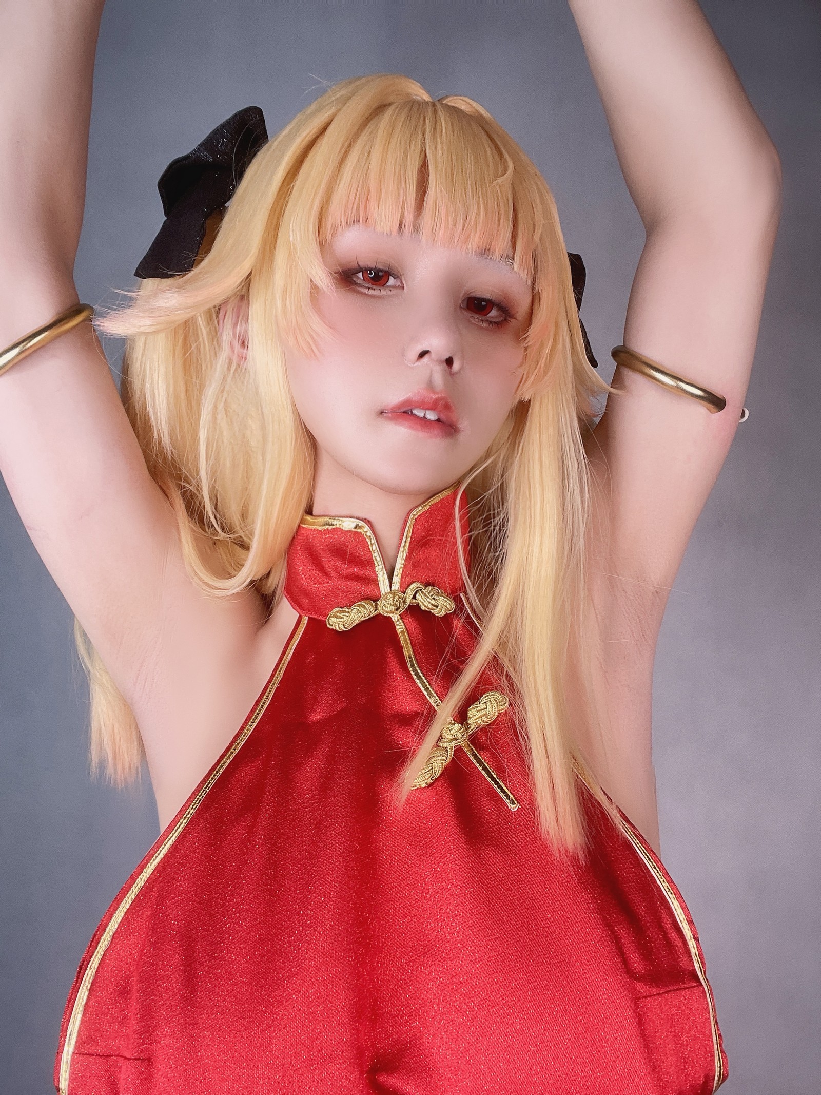 桜满三时 – 萌姬联合 旗袍 Cosplay 高清写真集（84P-913.3MB）东方魅力插图2