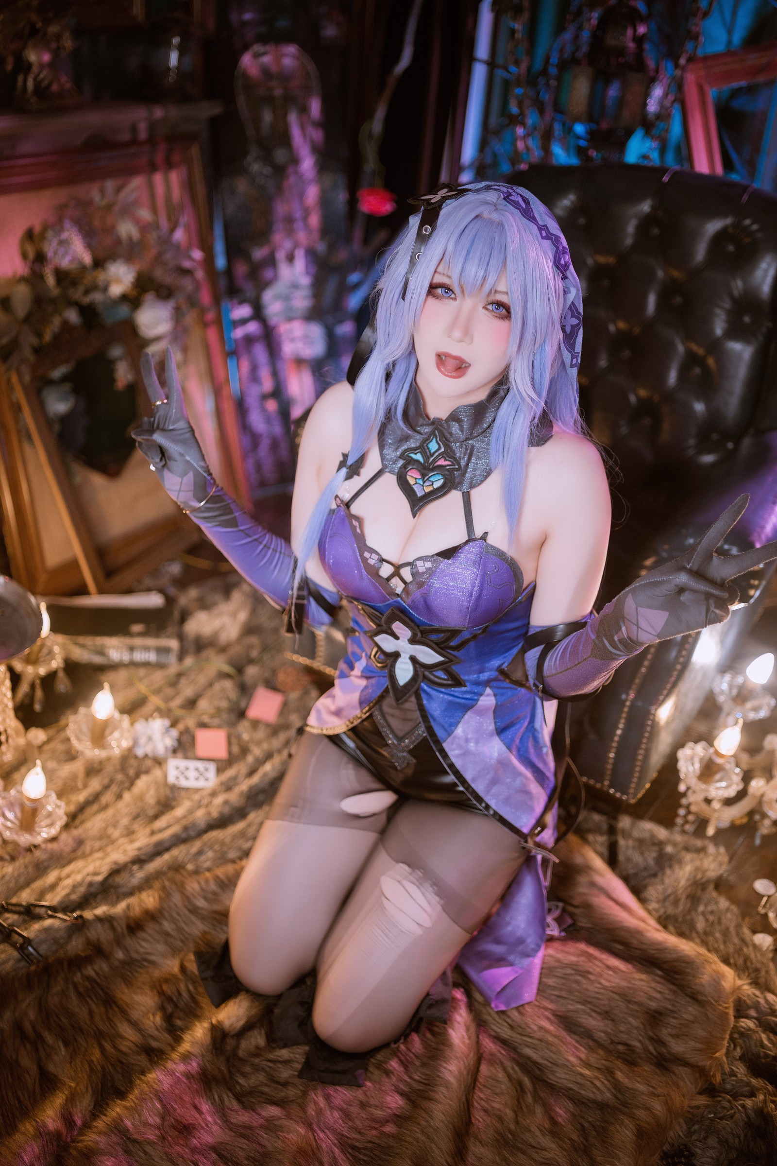 兔胖胖min – 崩坏：星穹铁道 黑天鹅 Cosplay 高清写真集（40P-413.8MB）插图2