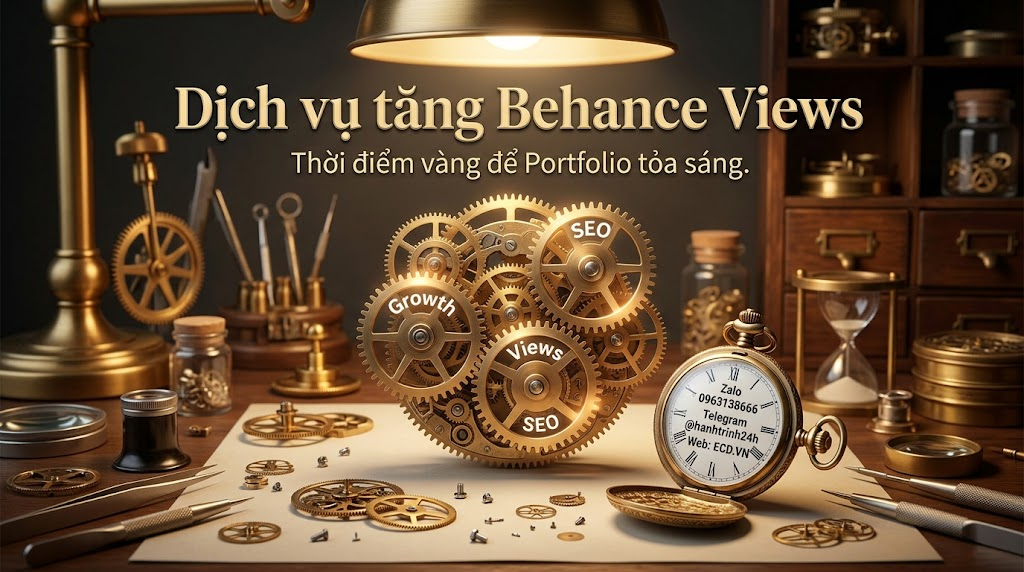 tăng behance views hiệu quả cho creative