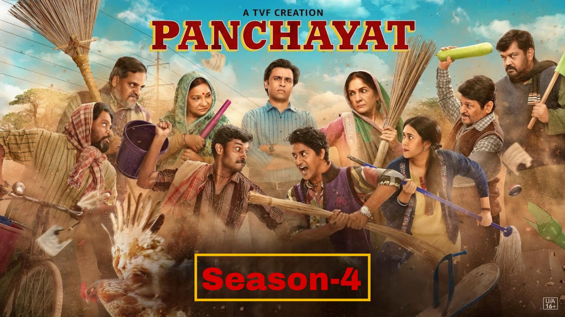 Panchayat (2025) Season 04 All Episode Hindi Amazon WEB-DL – 480P | 720P | 1080P – Download & Watch Online