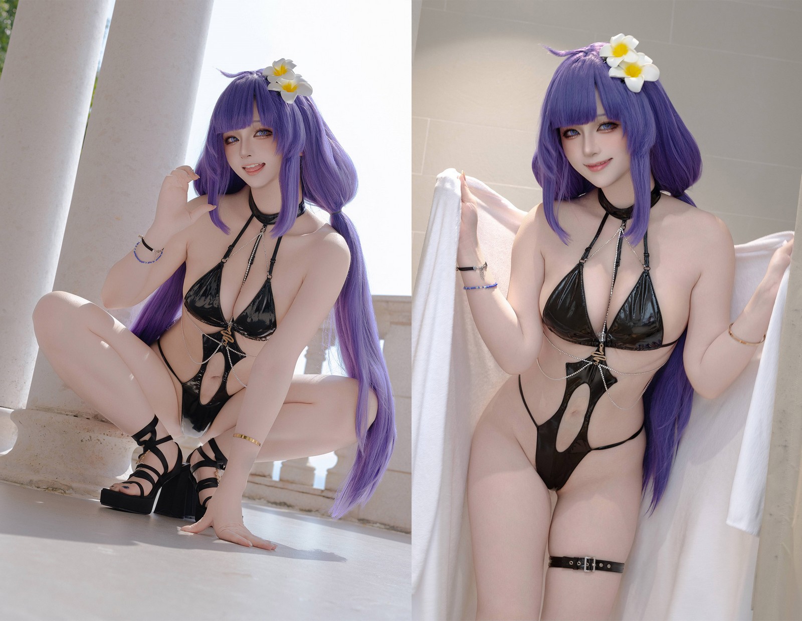 屿鱼 Yuyu Mogador 水着 Cosplay 写真图集（81P｜240MB）插图