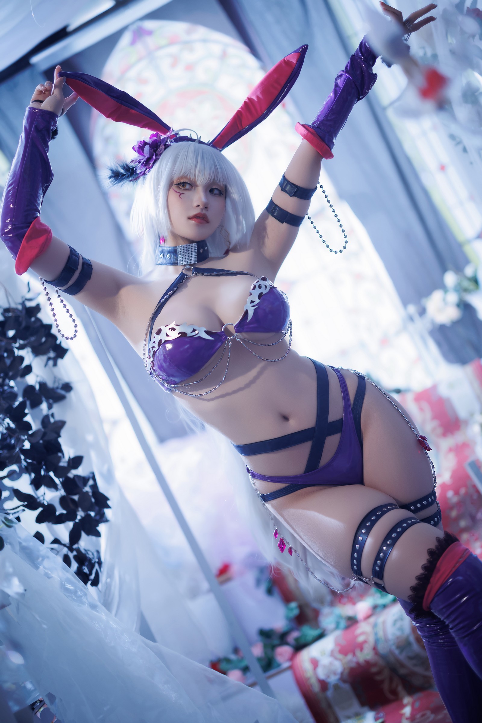 Cien恩恩 黑贞兔女郎泳装 Cosplay 写真合集（30P｜136MB）插图