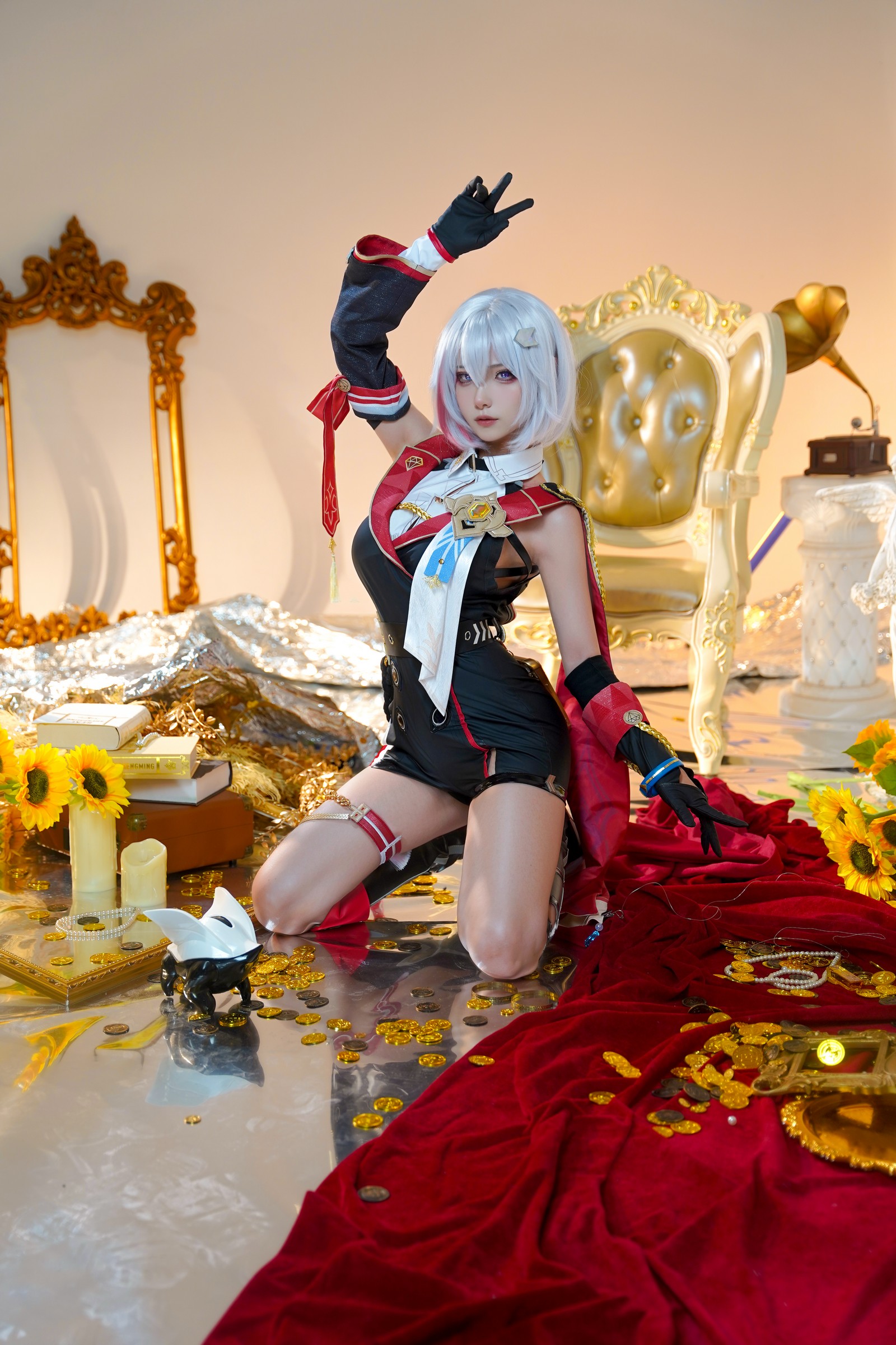 Seya-狮砸 – 崩坏：星穹铁道 托帕 Cosplay 高清写真（9P-104MB）插图3