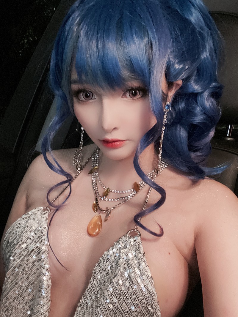 MiMi Chan & UyUy 圣路易斯 × 檀香山 Cosplay 碧蓝航线双人写真图集【49P-583.6M】插图
