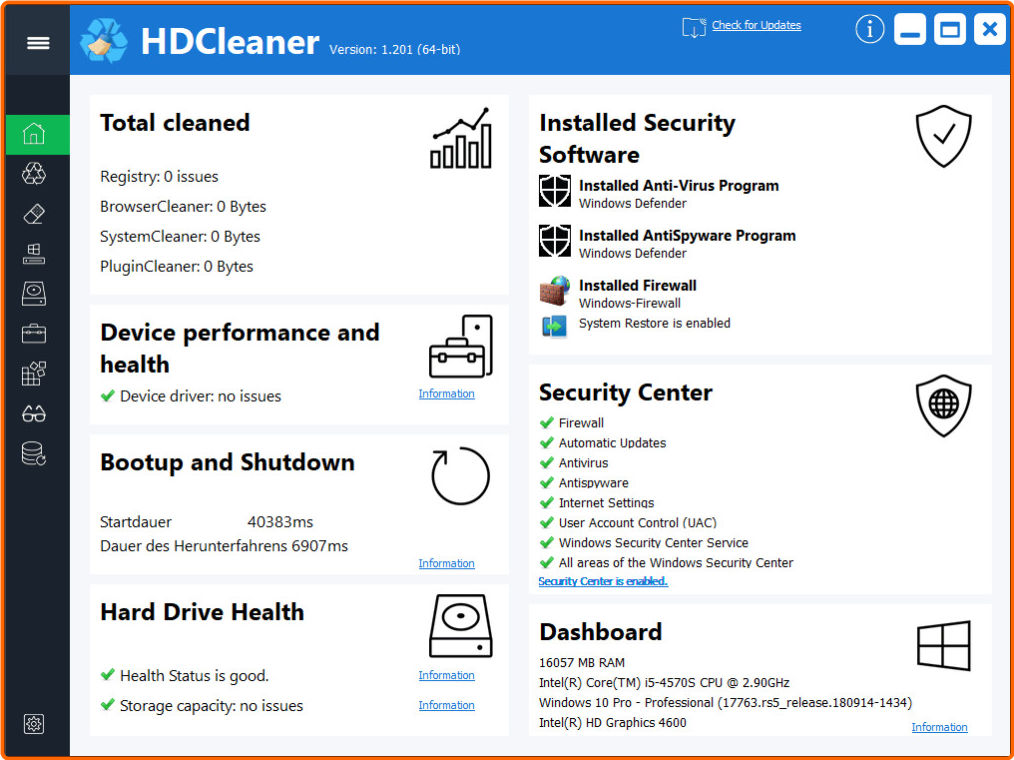 HDCleaner 2.084 Multilingual