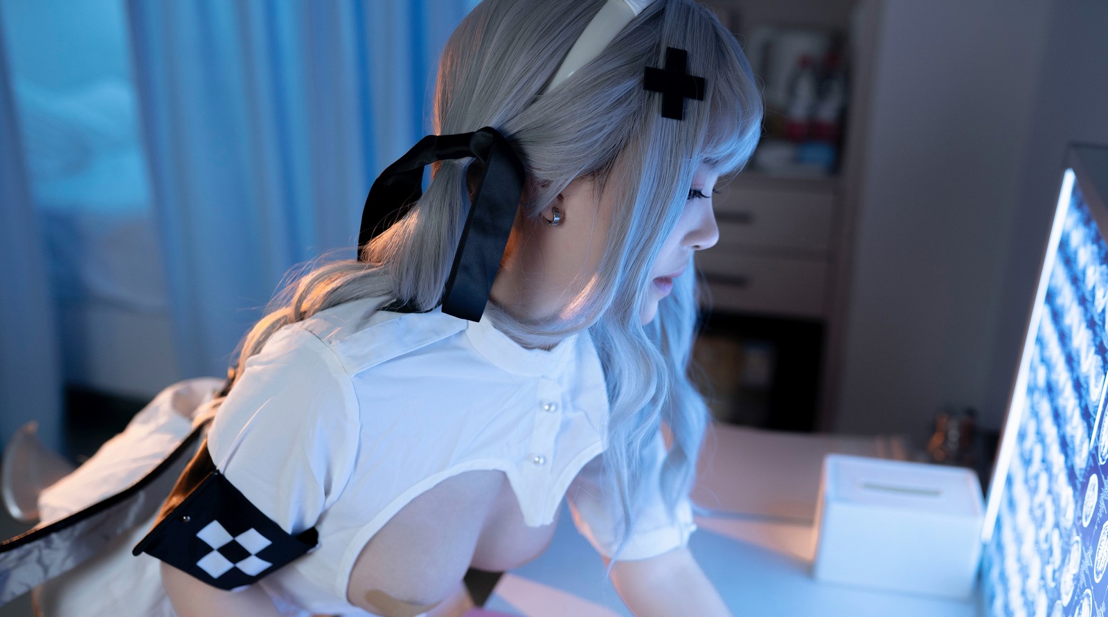 Bangni邦尼 – 魅魔护士 Cosplay 高清写真集（92P-546.1MB）插图3