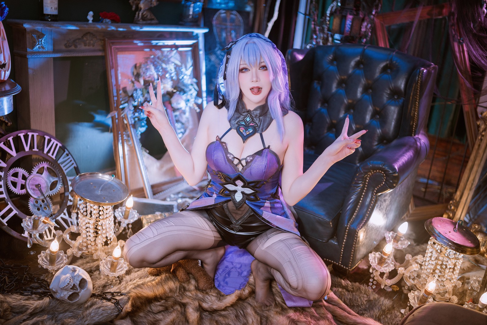 兔胖胖min – 黑天鹅 Cosplay 高清写真集（40P-413MB）角色主题插图