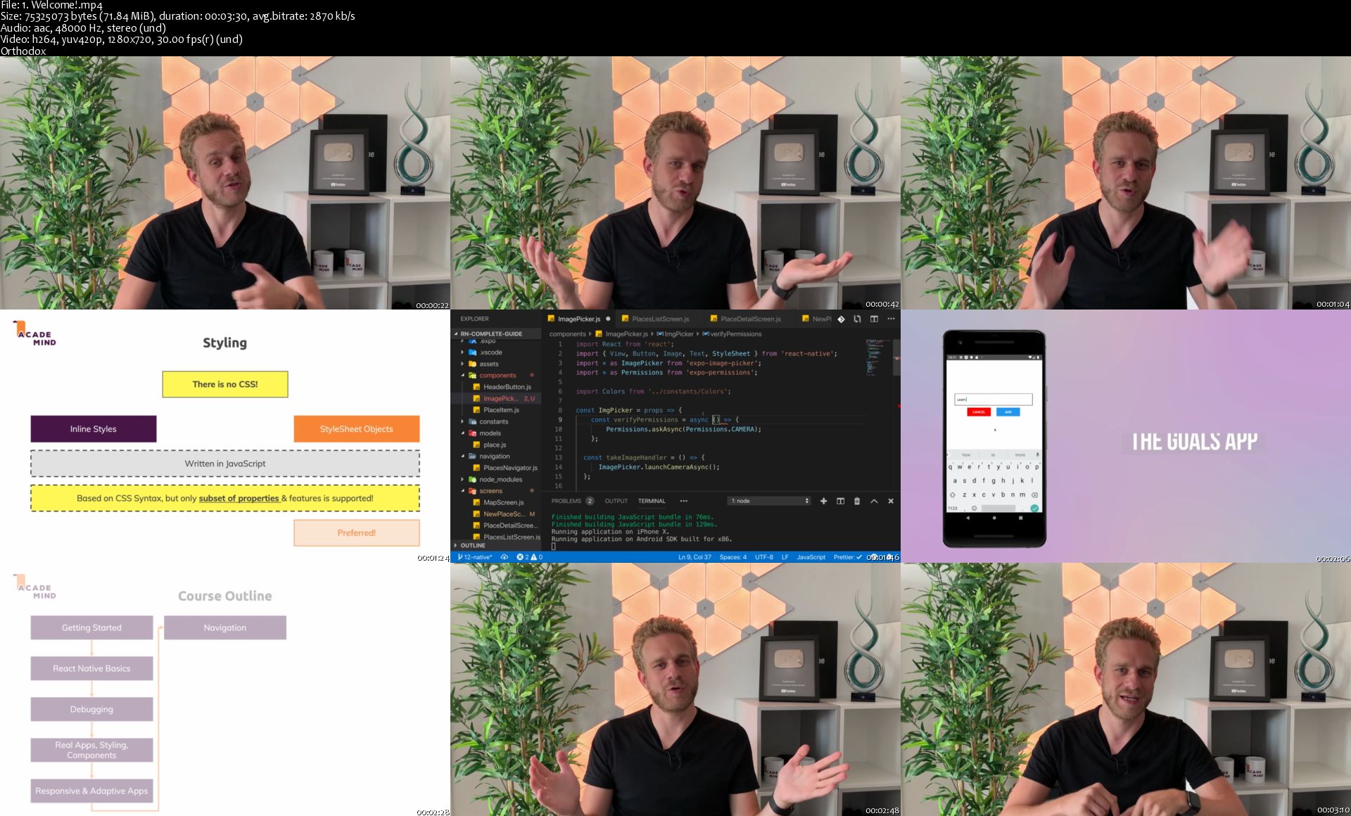 React Native   The Practical Guide (updated 8/2019)