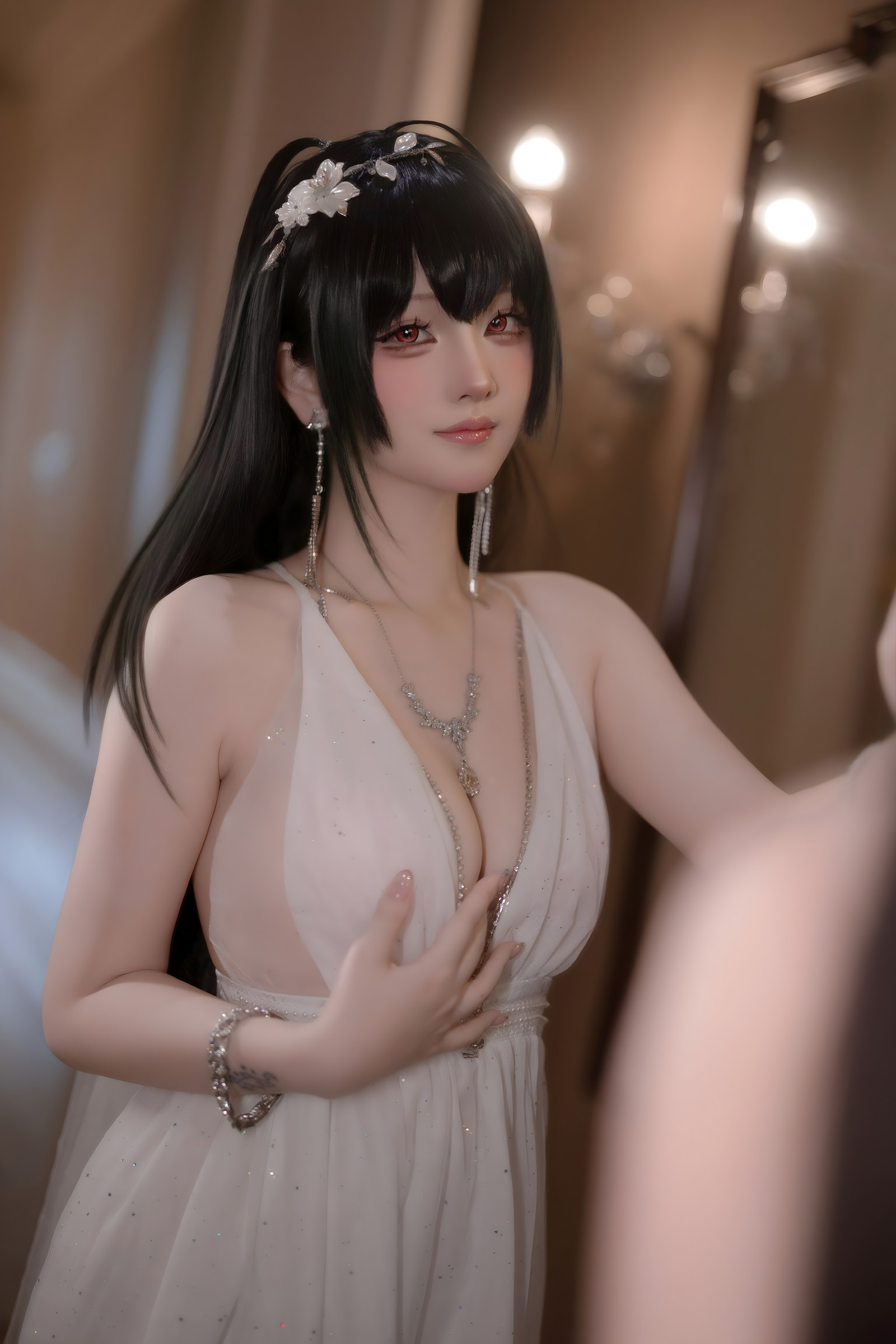 屿鱼 Yuyu 碧蓝航线 大凤 誓约 Cosplay 写真集（50P｜389MB）插图1