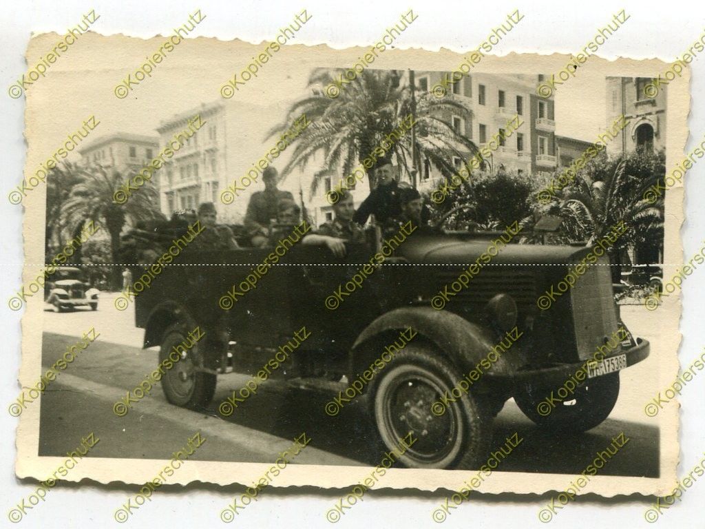 Foto, Panzer-Pionier-Bataillon 16, Mercedes Kübe