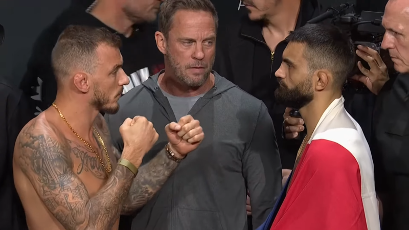 Кантар преди UFC Fight Night: Мойкано - Сен Дени