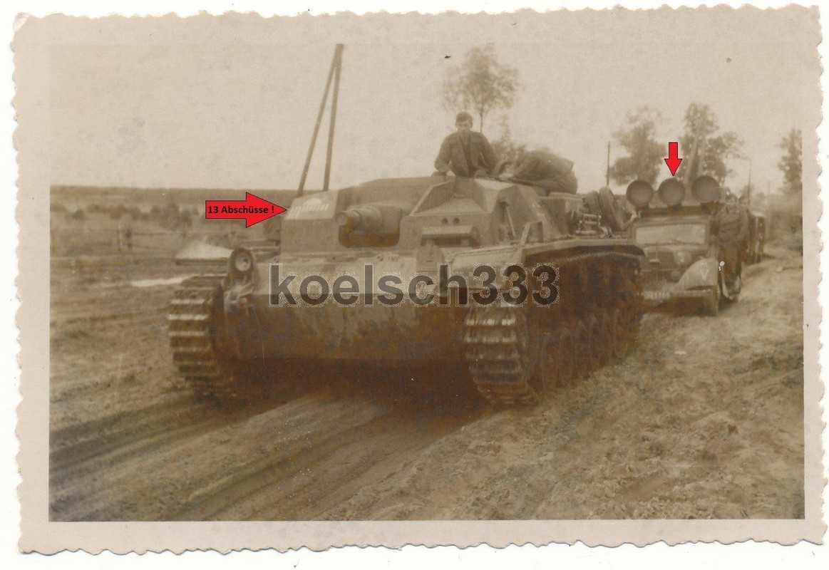 Sturmgeschütz Panzer 13. Abschüsse