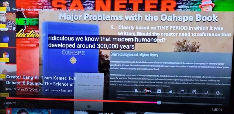 Team Kemet Modern humans how long ago