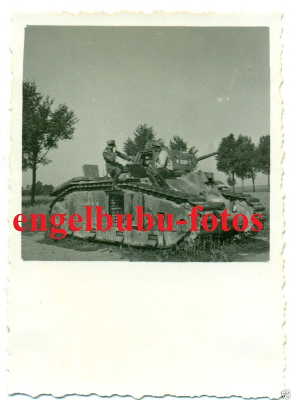 PANZER - Französischer CHAR 1bis QUINCY- FLAVION