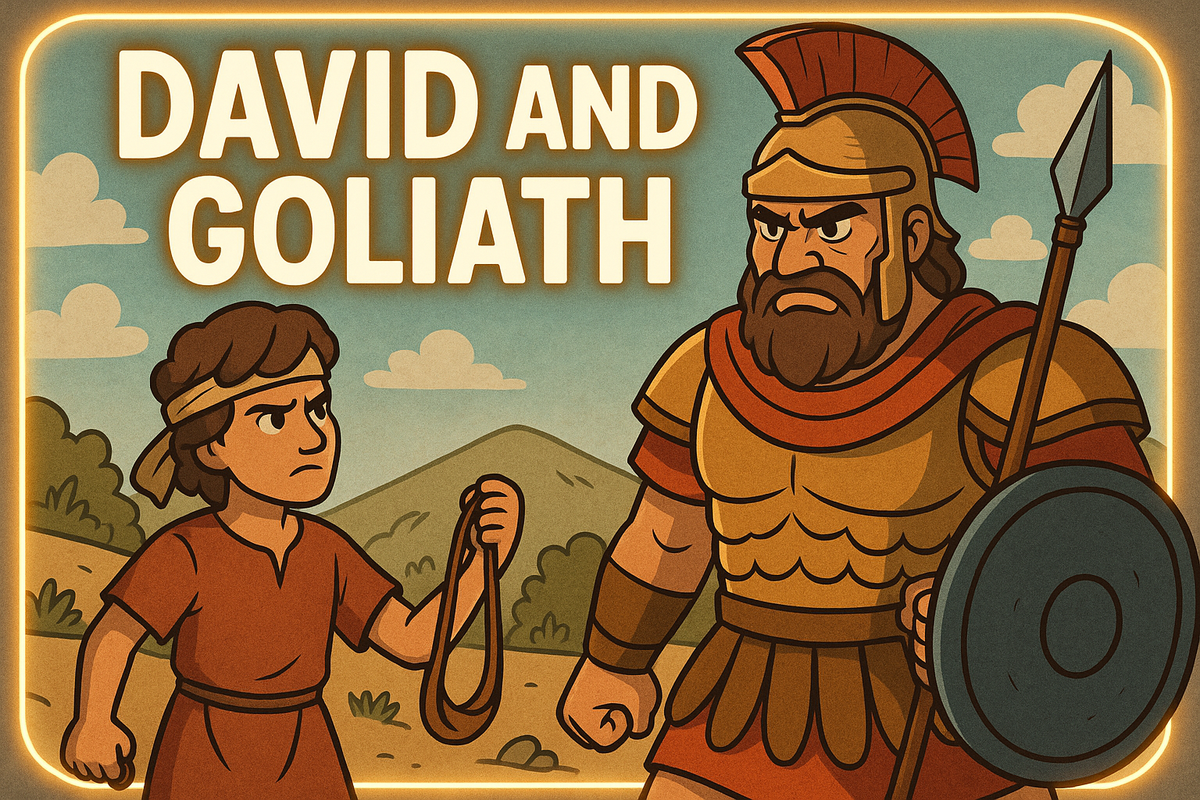 David and Goliath Story Cover