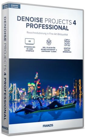 Franzis DENOISE projects 4 professional 4.41.03670 