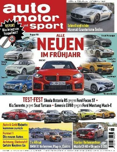 Cover: Auto Motor und Sport Magazin No 06 vom 23  Februar 2023