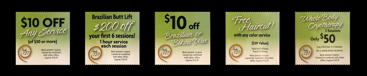 This August 2019s coupons