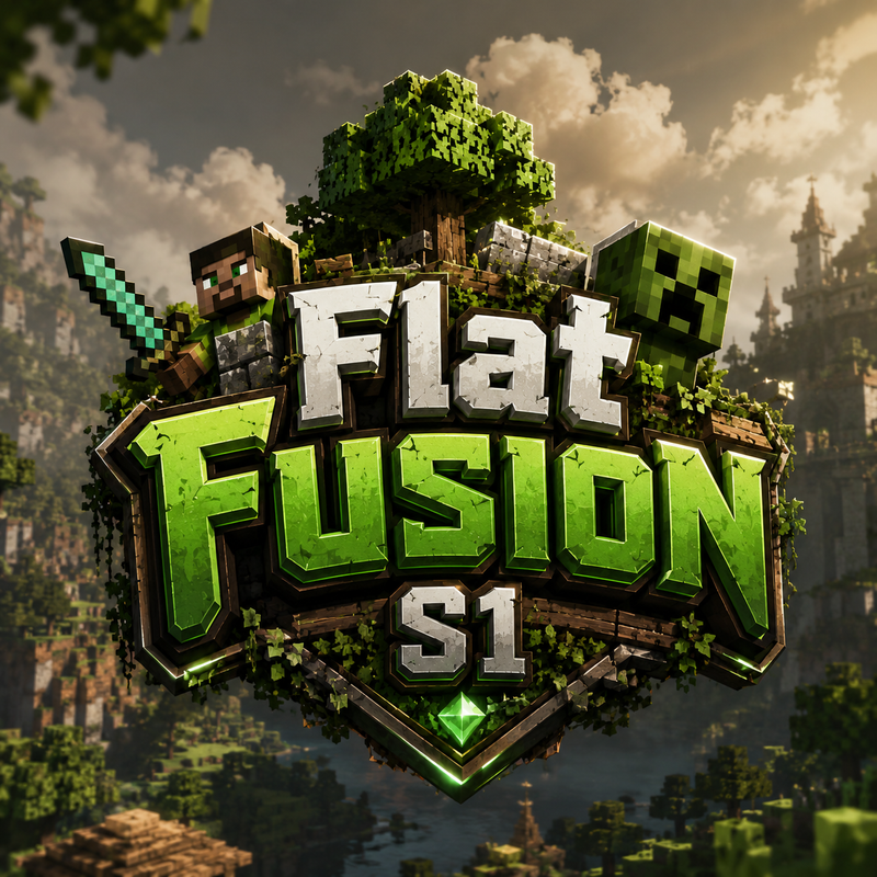 Flat Fusion Logo
