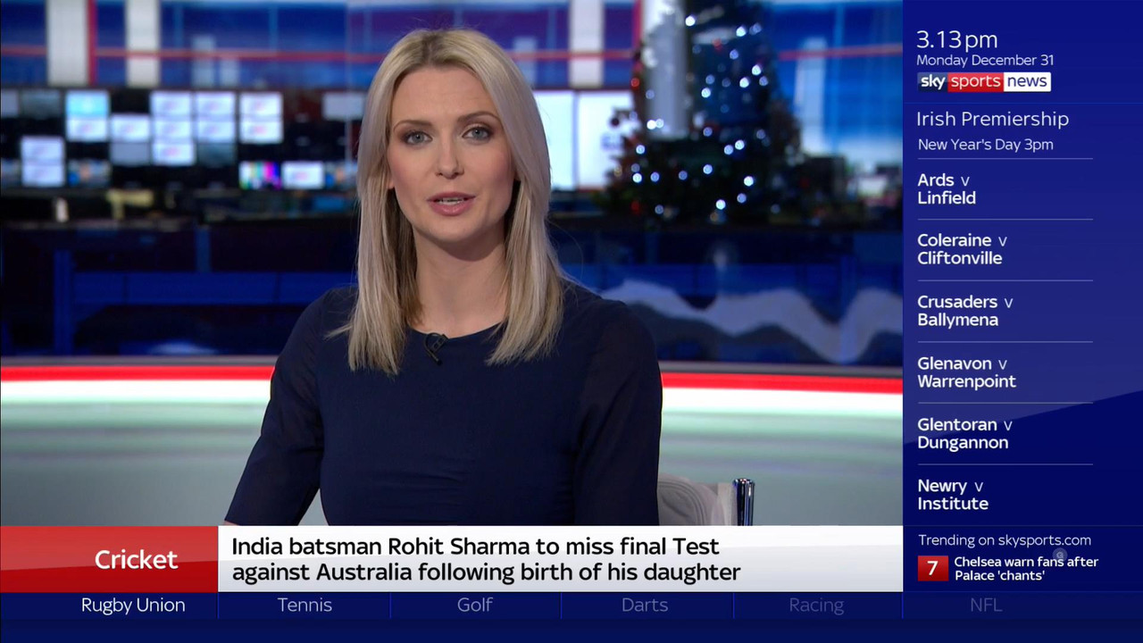 31 December - 15.00.00 - Sky Sports News. All the news from the 
