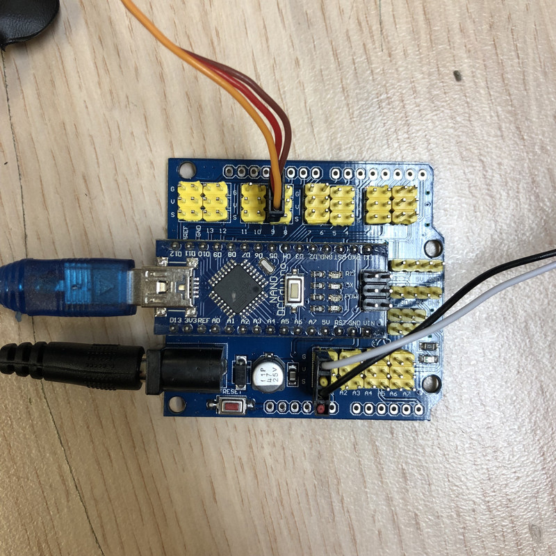 Completed Wiring.