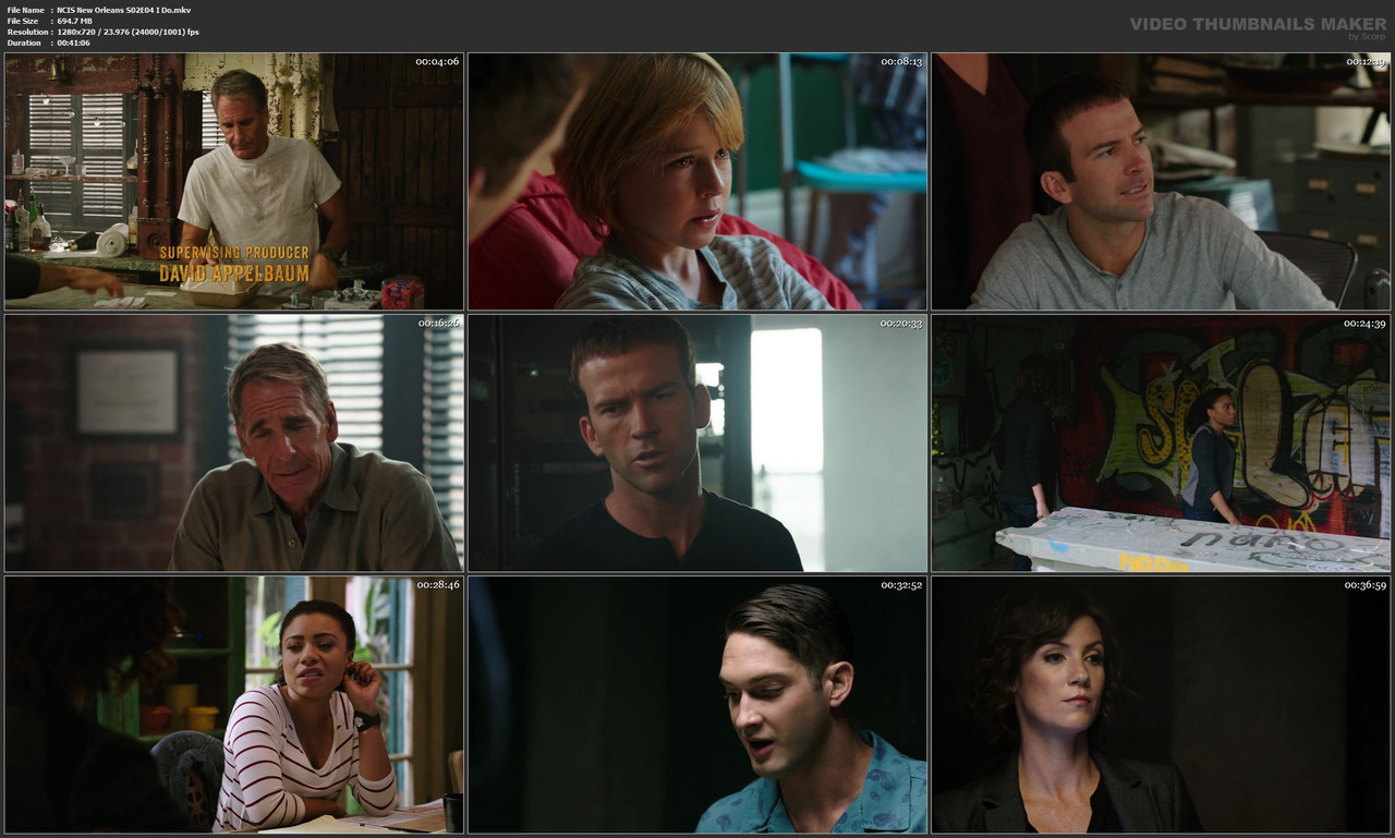 NCIS New Orleans S02E04 I Do.mkv