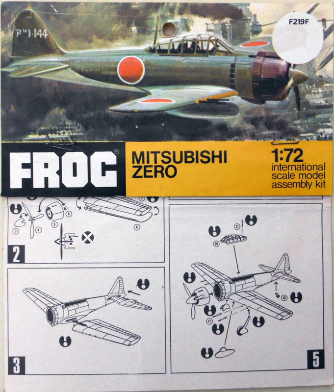 Frog 72 Mitsubishi Zero (F219F) Header