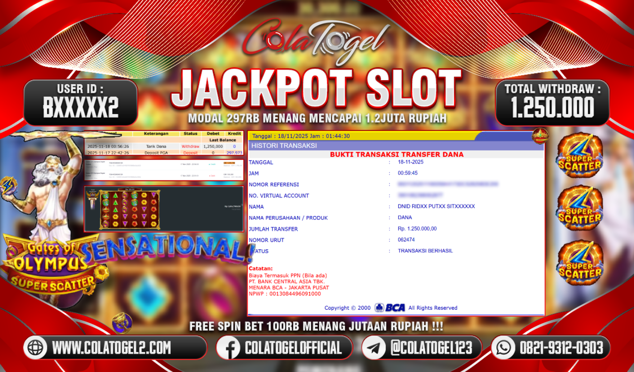 JACKPOT SLOT GACOR!!